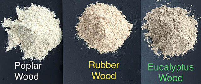 Poplar-Rubber-Eucalyptus-White-Wood-Powder